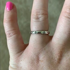 James Avery Stack anchor ring